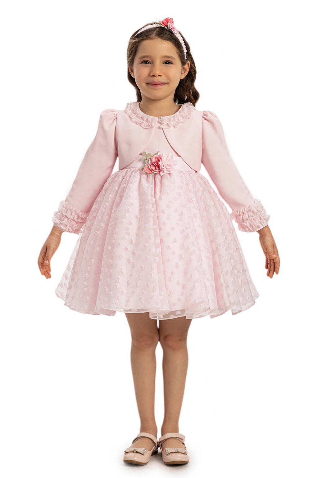 Ensemble de robes de bébé fille en poudre 6-24 MOIS