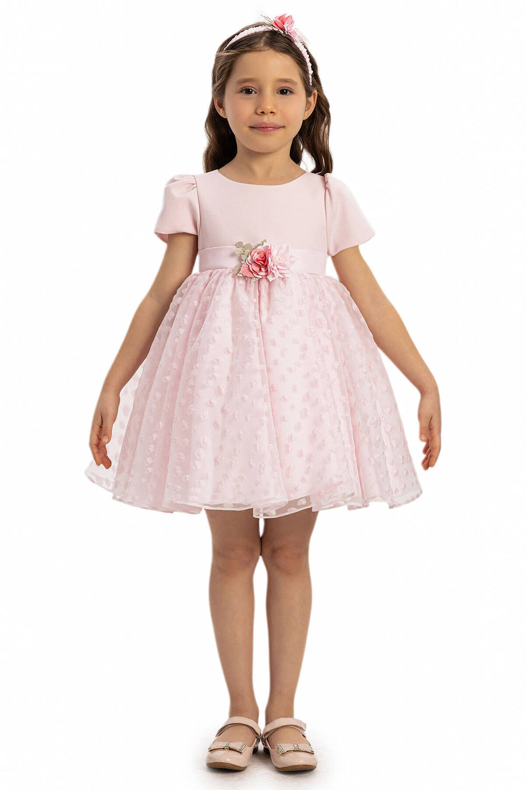 Ensemble de robes de bébé fille en poudre 6-24 MOIS