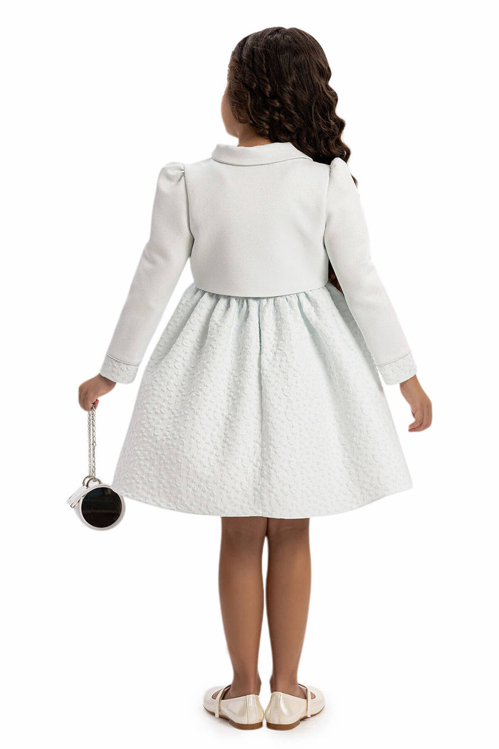 Ensemble 3 pièces bleu élégant 3-7 ans