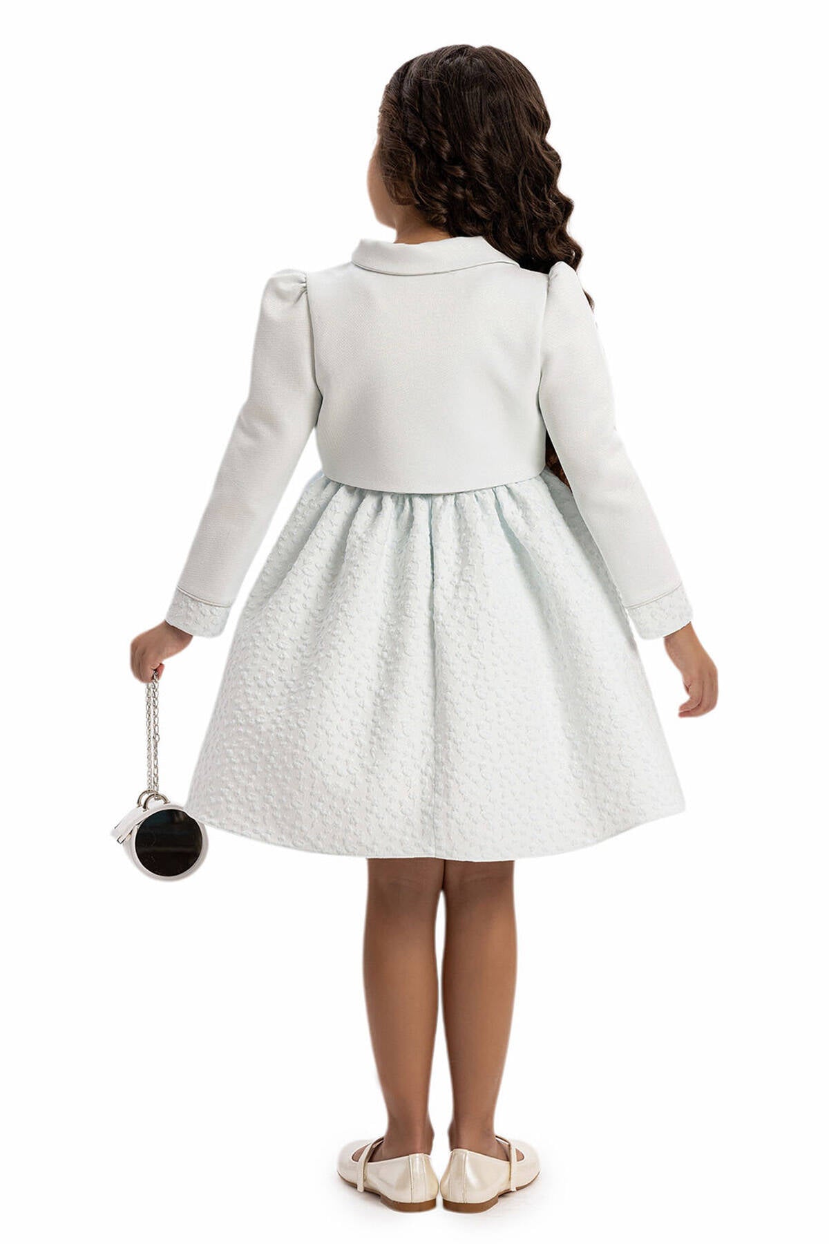 Ensemble 3 pièces bleu élégant 3-7 ans