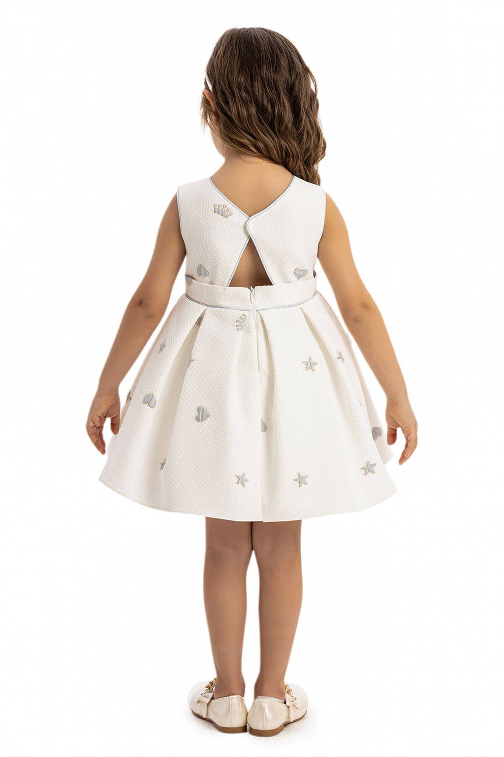 Robe bébé fille bleue 6-24 MOIS