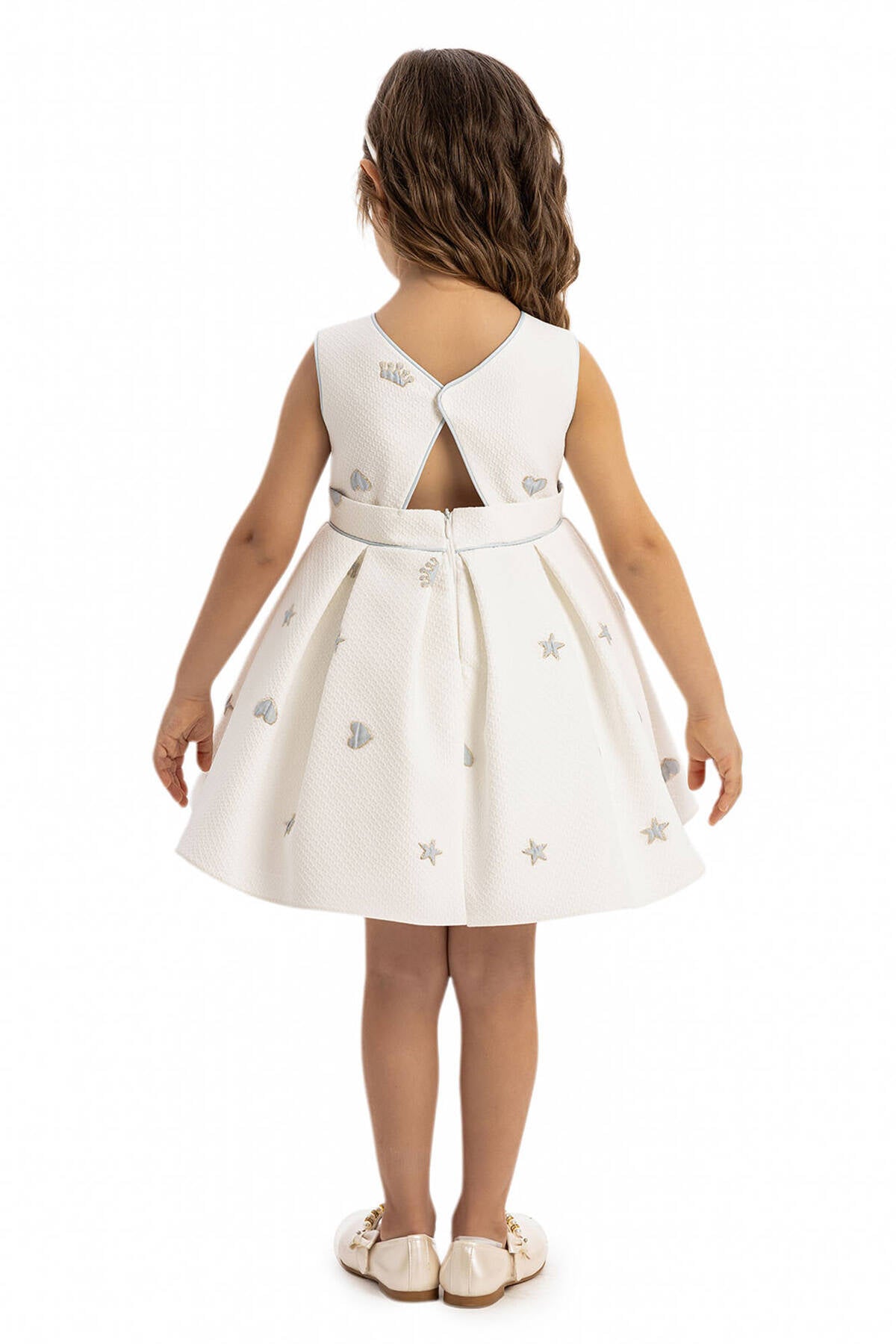 Robe bébé fille bleue 6-24 MOIS